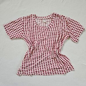Kate Quinn gingham t-shirt